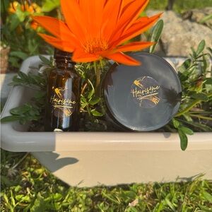 Hairis4me Hair Care Set with Black and Orange Packaging Hair Oil&Grease Bundle